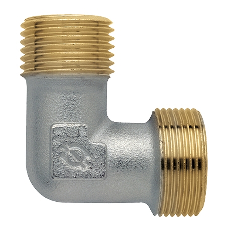 Уголок 1/2'' наружная резьба, 24x19 наружная резьба - Emmeti