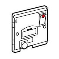 Выключатель с предохранителем - неон - Mosaic