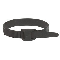 Монтажный хомут Colring - ширина 9 мм - длина 185 мм  - черный