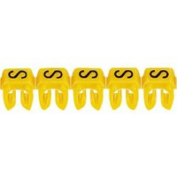 Маркер CAB 3 - для кабеля 4-6 мм² - заглавная буква ''S''