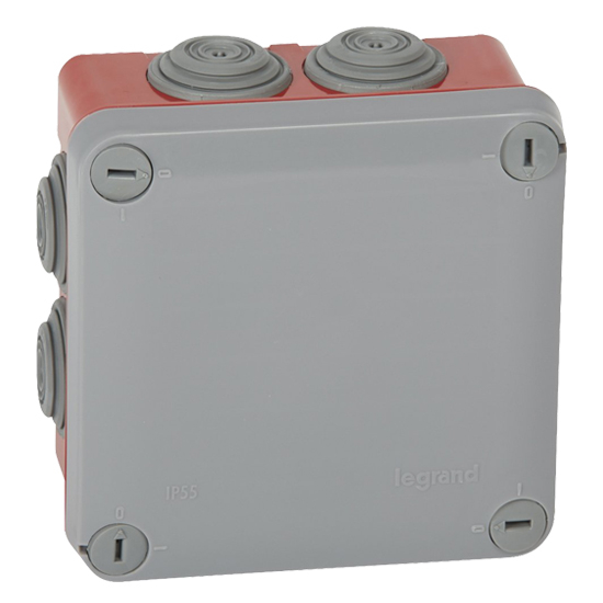 Коробка - Программа Plexo - IP 55 - IK 07 - 105х105х55 мм