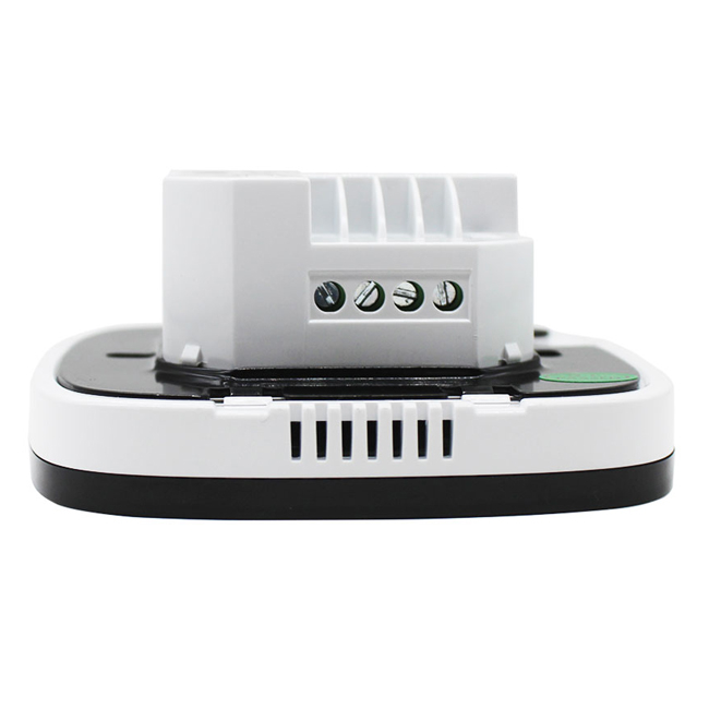 Терморегулятор для электрических теплых полов 16A - черный