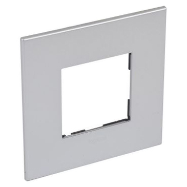 Рамка 2 модуля - Arteor - Soft Aluminium