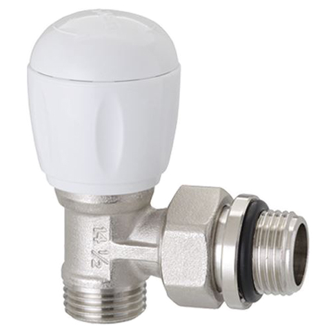 Угловой вентиль Full с ручным управлением G 1/2” M с наружной резьбой - Emmeti