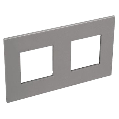 Рамка 2x2 модуля - Arteor - Magnesium