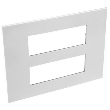 Рамка 2x6 модулей - Arteor - Soft Aluminium