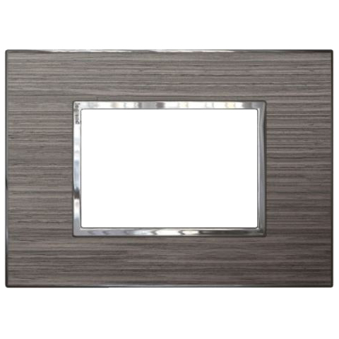 Рамка 3 модуля - Arteor - Wood Grey Oak