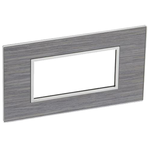 Рамка 4 модуля - Arteor -  Wood Grey Oak