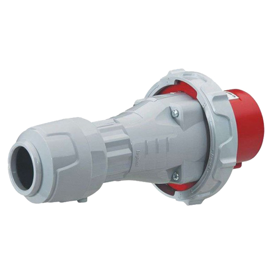 Прямая вилка 3К+З 63А 380В IP67 - P17 Tempra Pro