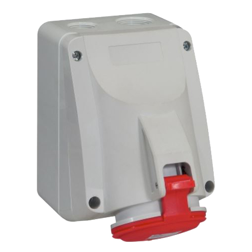 Розетка накладная 3K+З 32А 380В IP44 - P17 Tempra Pro