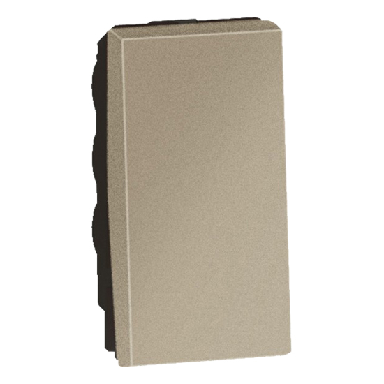 Переключатель промежуточный - 1 модуль - Arteor - Champagne