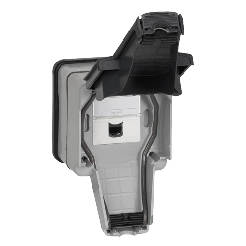 Розетка RJ45 6 FTP - Plexo IP66 - серый