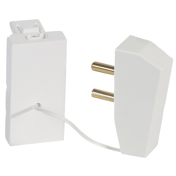 Штекер шунта - Mosaic Eliocad - белый