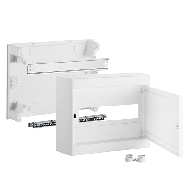 Щиток - Nedbox навесной 12 модулей - белая дверь