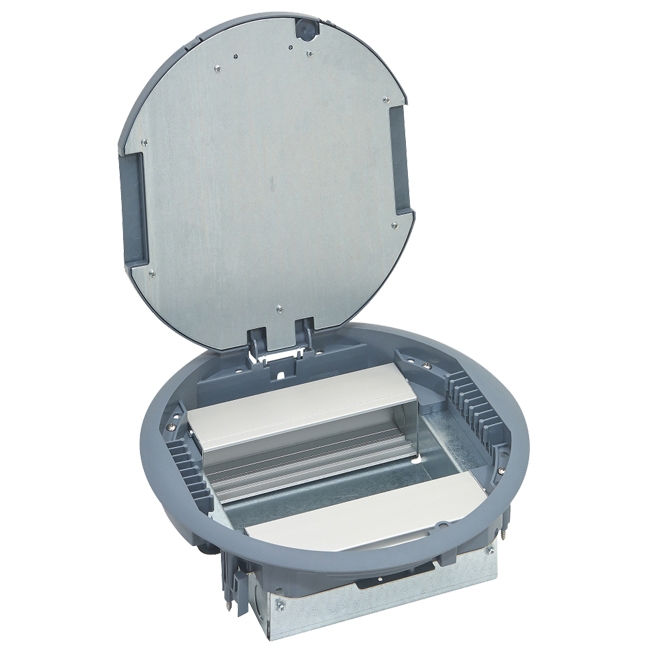 Напольная коробка круглая - 12 модулей