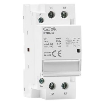 Контактор 63A 2P - 2NO - GEYA