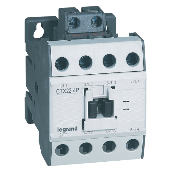 Контактор - CTX³ 4P, 40A - 22A