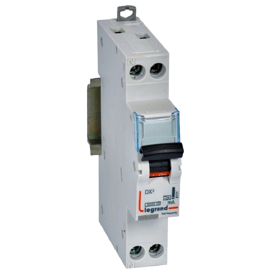 УЗО - АВДТ DX³ 6000A 1P+N, C16A, 10mA