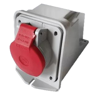 Розетка накладная - 3K+H+З 32А 230/400V IP44 - JSL Electro