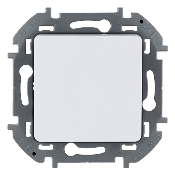 Выключатель одноклавишный - Inspiria - белый