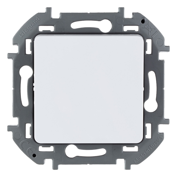 Переключатель одноклавишный - Inspiria - белый