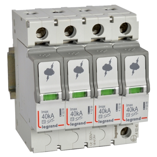 УЗИП - SPD T2 - Imax 40kA 4P