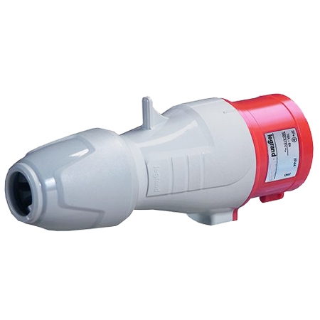 Прямая вилка 3К+З 32А 380В IP44 - P17 Tempra Pro