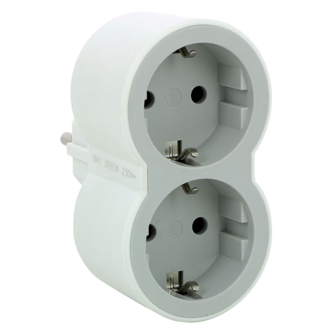 Многорозеточный блок 2 x 2К+3 - Legrand Элиум - белый