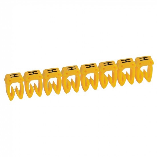 Маркер CAB 3 - для кабеля 4-6 мм² - заглавная буква ''H''