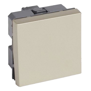 Переключатель промежуточный - 2 модуля - Arteor - Champagne