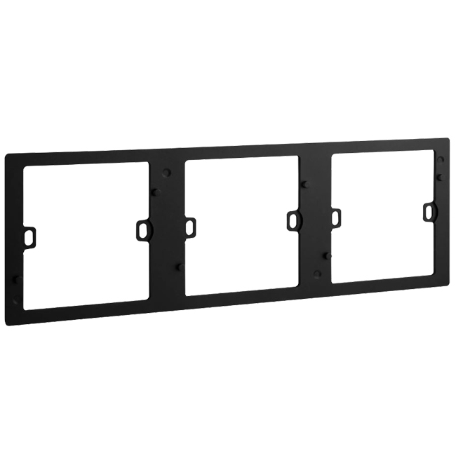 Суппорт 3 поста - Mallia - Matt Black