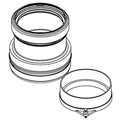 Комплект раздельного дымоудаления для Residence и Mynute X