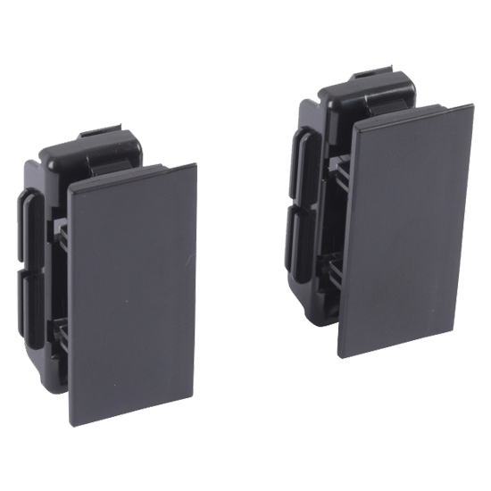 DLP-S фиксатор 45 мм для Mosaic и Arteor - комплект 2 шт. - черный