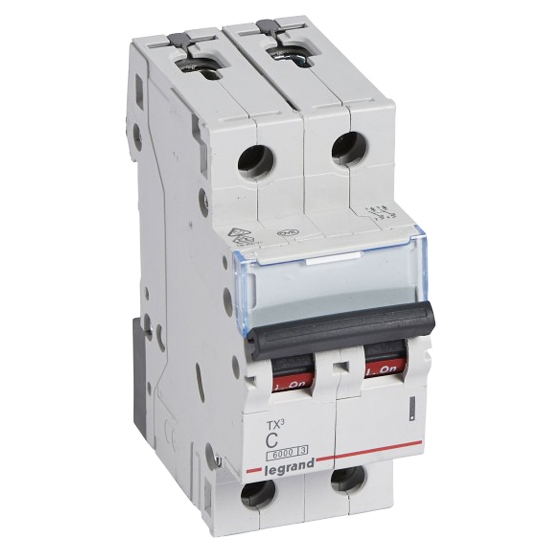 Автоматический выключатель - TX3 6000 2P, C63A BIC