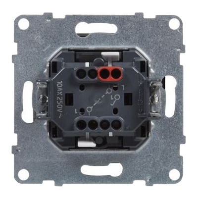 Выключатель одноклавишный - Suno - алюминий