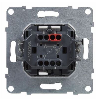 Переключатель одноклавишный - Suno - белый