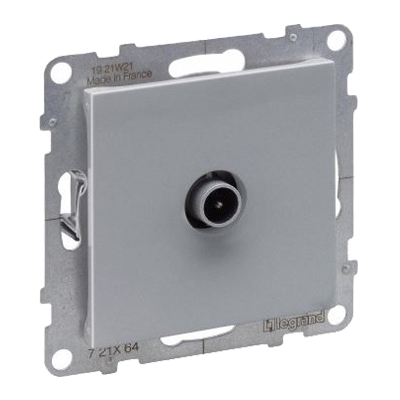 Розетка TV 1.5 дБ - Suno - алюминий