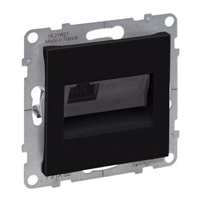 Розетка RJ45 6 UTP - Suno - антрацит