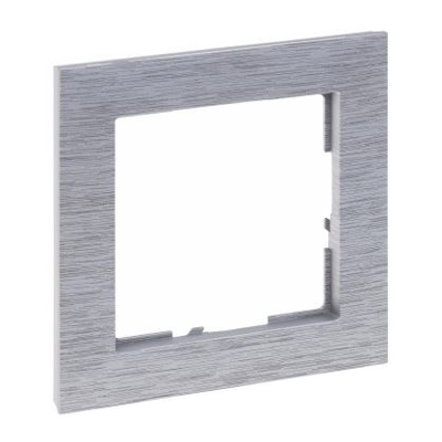 Рамка 1 пост - Suno - brushed aluminium