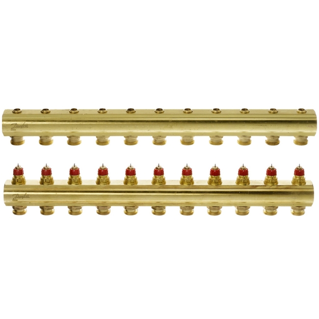 Распределительный коллектор с настройкой - Manifold 11+11