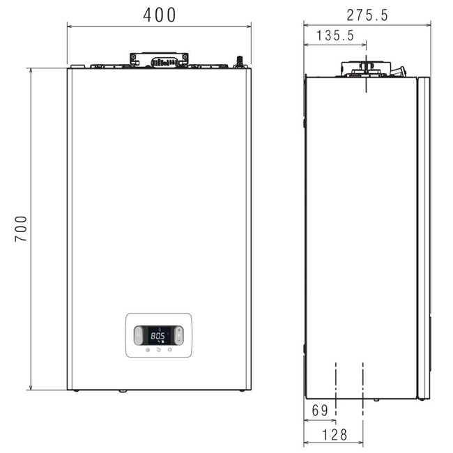 Конденсационный газовый котел - Beretta CIAO X 25C