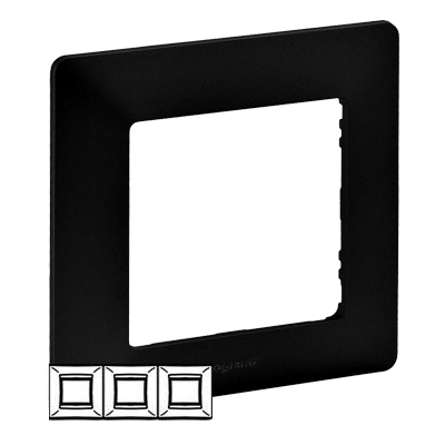 Рамка 3 поста - Valena Life - черный