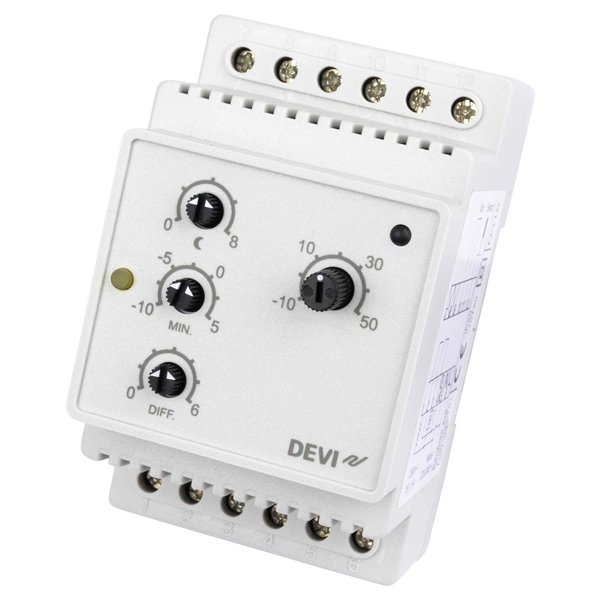 Терморегулятор - DEVIreg 316, -10C... +50C с датчиком пола