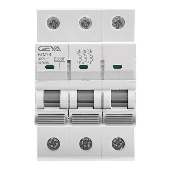 Автоматический выключатель - MCB GYM9H - 3P, C80A, 10 kA