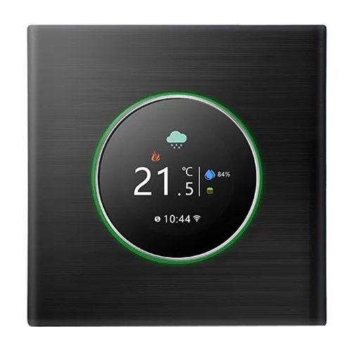Терморегулятор для теплого пола BT12 16A/5A с WiFi - черный