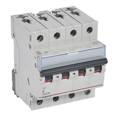 Автоматический выключатель - TX3 6000 4P, B6А BIC