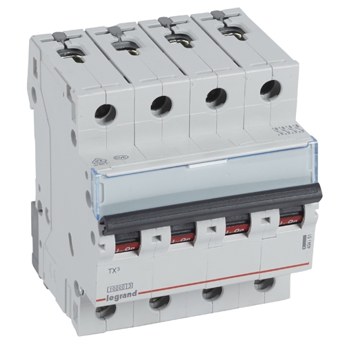 Автоматический выключатель - TX3 6000 4P, B16A 10kA BIC