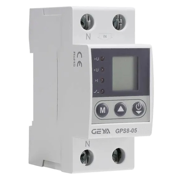 Реле напряжения и тока GPS8-06 с Wi-Fi 63A - GEYA