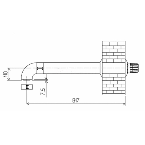 Стандартный горизонтальный коллектор - Beretta