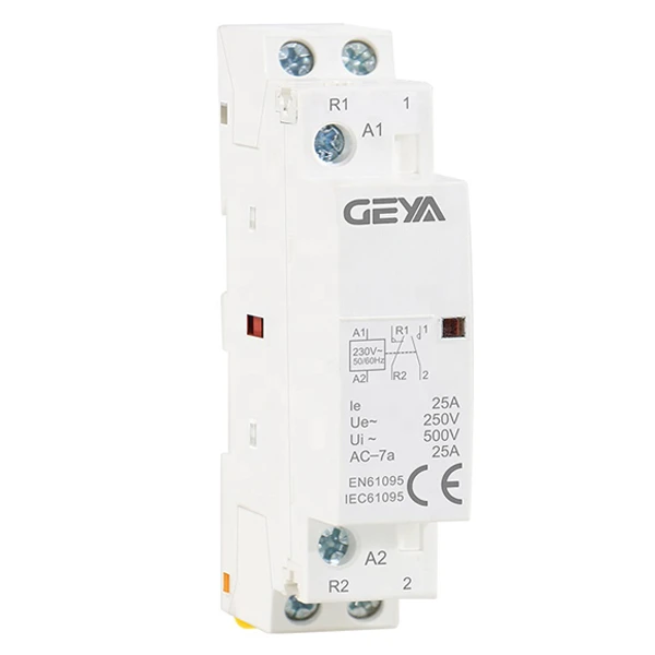 Контактор 25A 2P - 2NO - GEYA